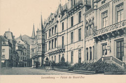 Luxembourg City. The Grand Duke Palace