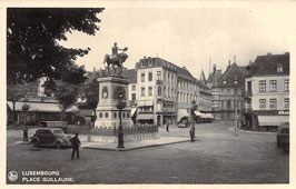Luxembourg City. William Square - Place Guillaume - Wilhelmsplatz