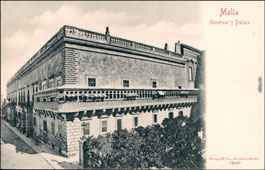 Valletta. Governor's Palace, 1920