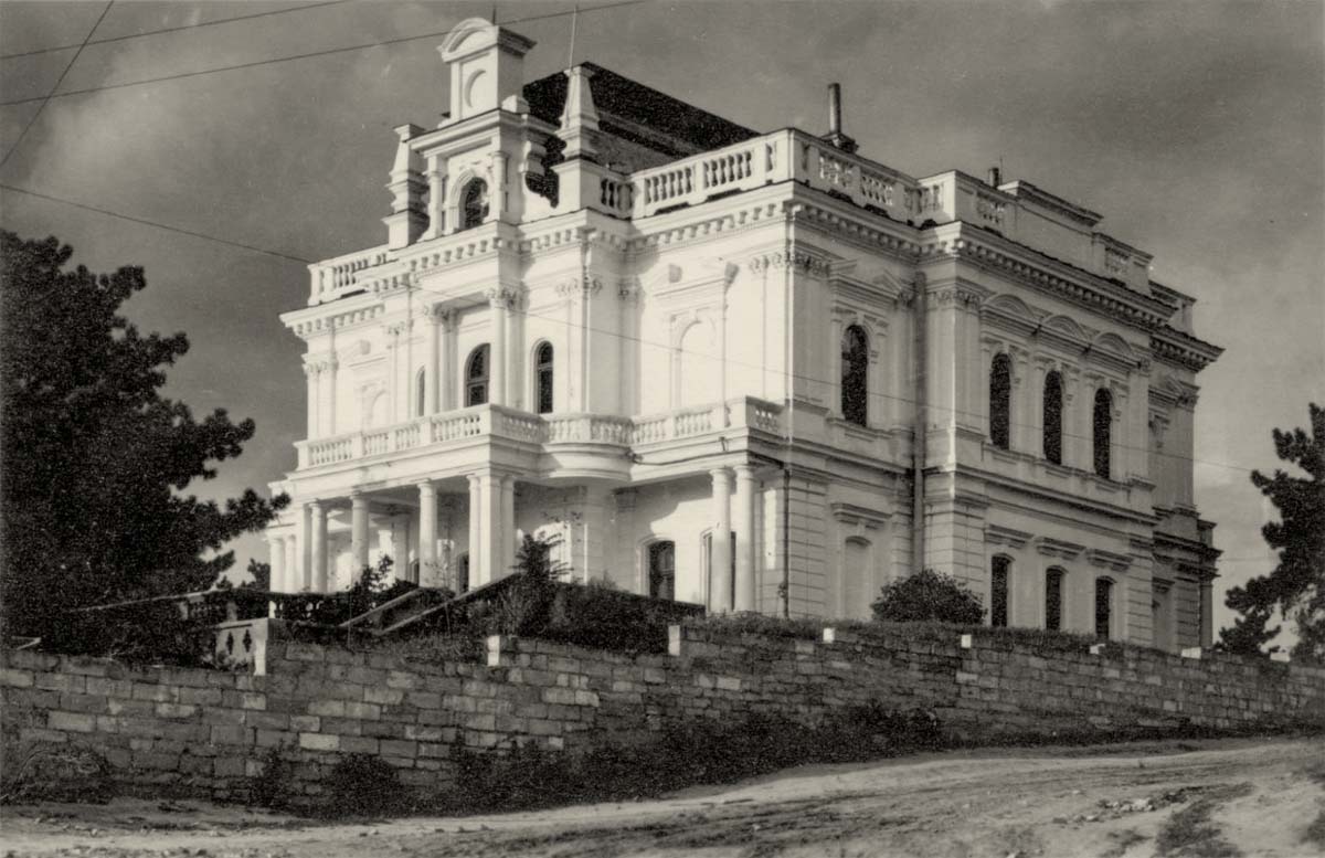 Chisinau (Kishinev). Pronin's House, Palace of the Serbian Queen, Palace of Romanian King, circa 1930