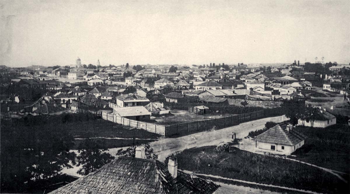 View of the center of Chisinau, 1867