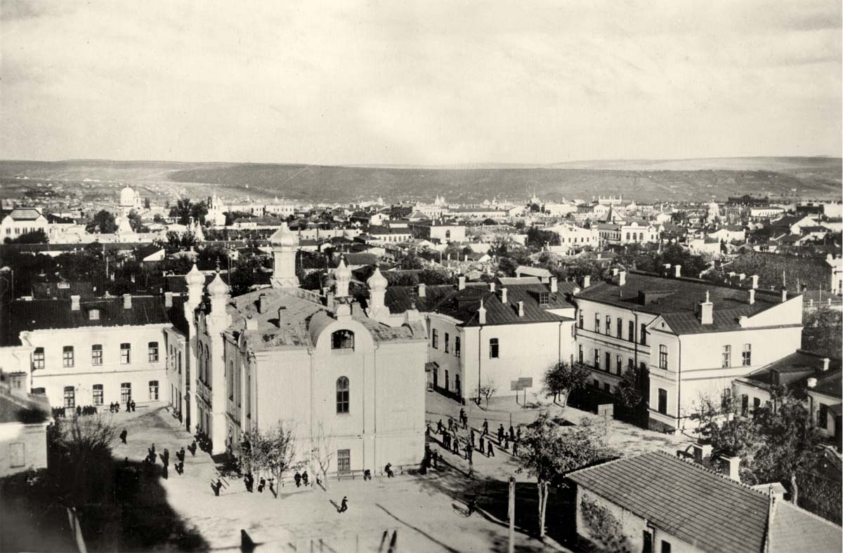 Chisinau (Kishinev). View of the city from the water tower, circa 1930