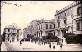 Monaco city. Government Palace