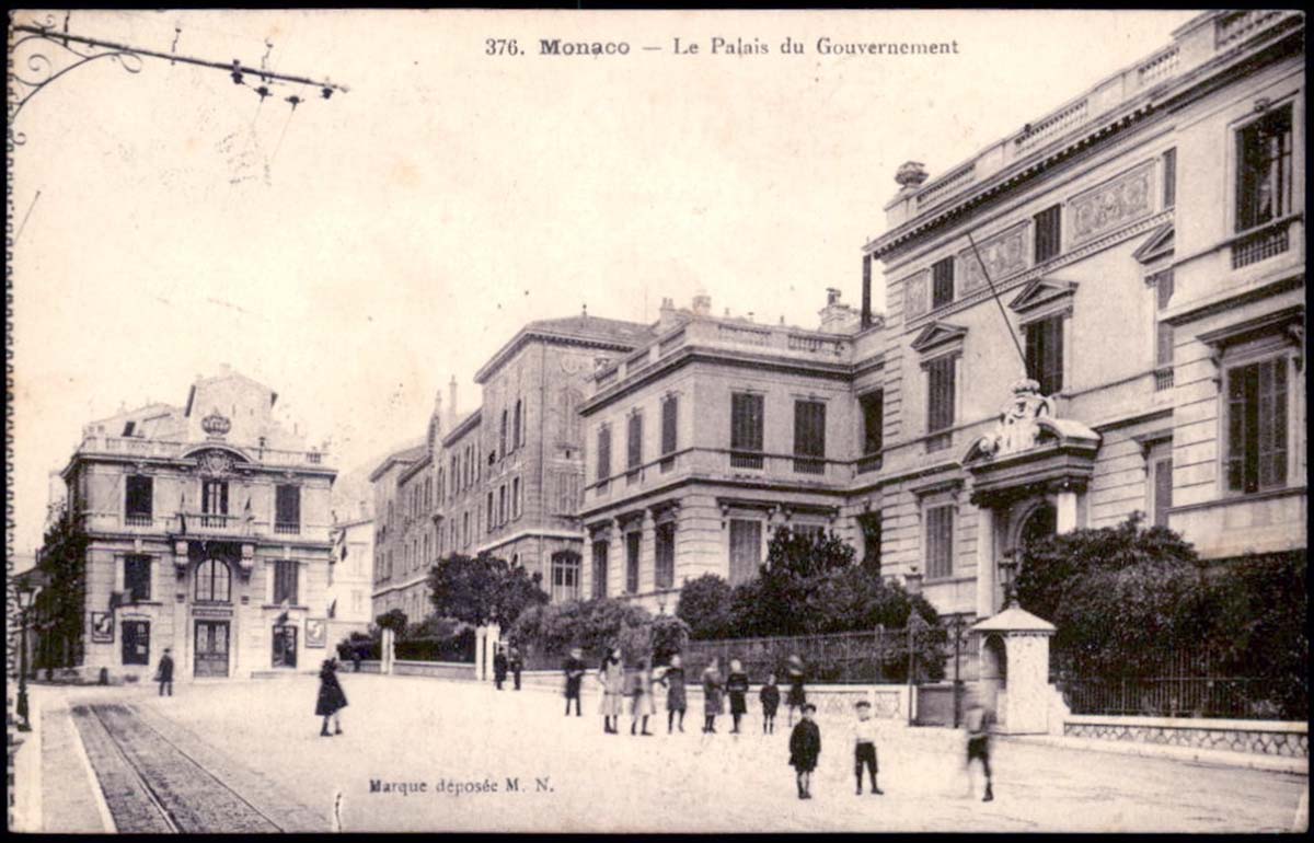Monaco city. Government Palace