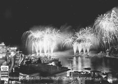 Monaco city. Harbor - Grand Festivals of the Principality, Fireworks