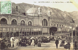 Monte Carlo. Cafe 'Paris'