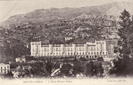 Monte Carlo. Hotel 'Riviera Palace', circa 1900s