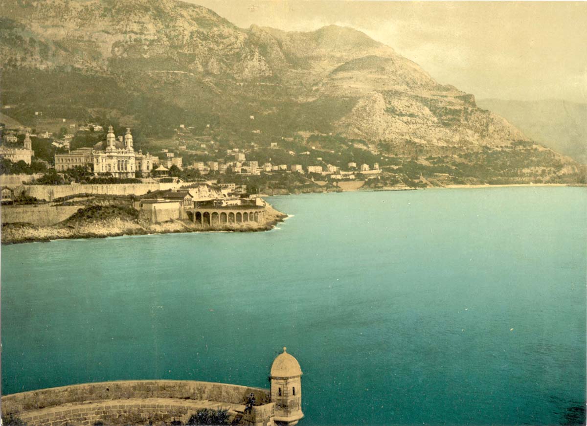 Monte Carlo and Cap Martin, circa 1890
