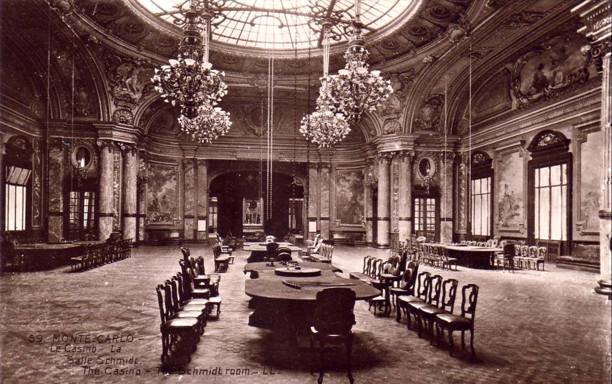 Monte Carlo Casino, Hall Schmidt, circa 1900s