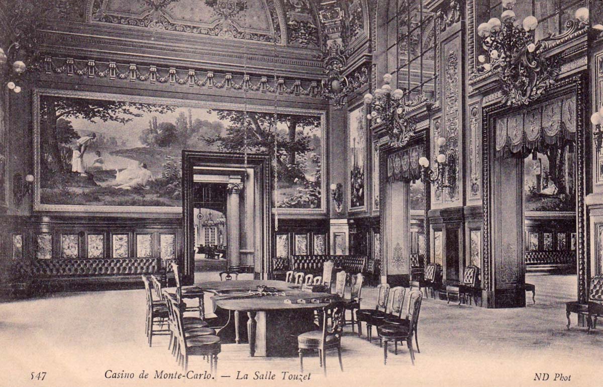Monte Carlo Casino, Hall Touzet, circa 1900s