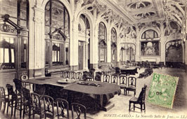 Monte Carlo. Monte Carlo Casino, New Games Room, 1907