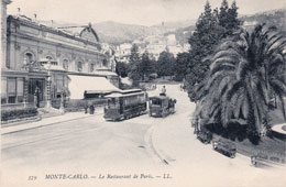 Monte Carlo. Restaurant 'Paris', circa 1900s