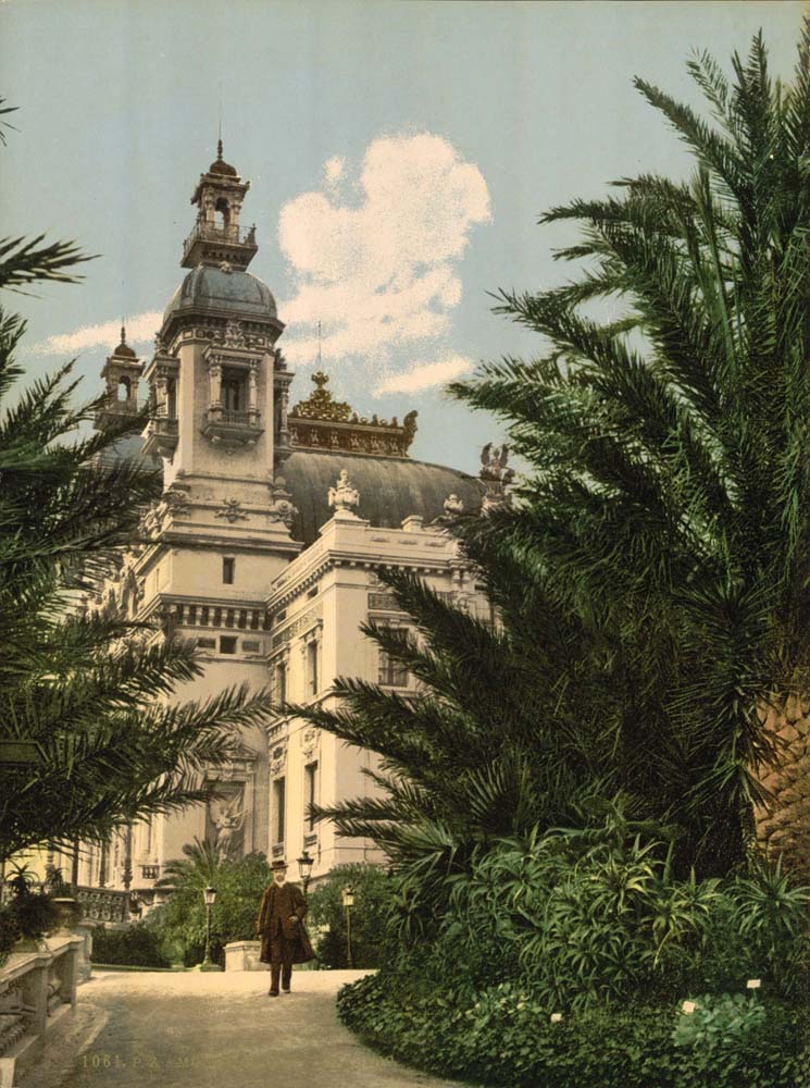 Monte Carlo. Theatre, circa 1890