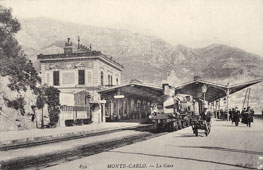 Monte Carlo. Train Station