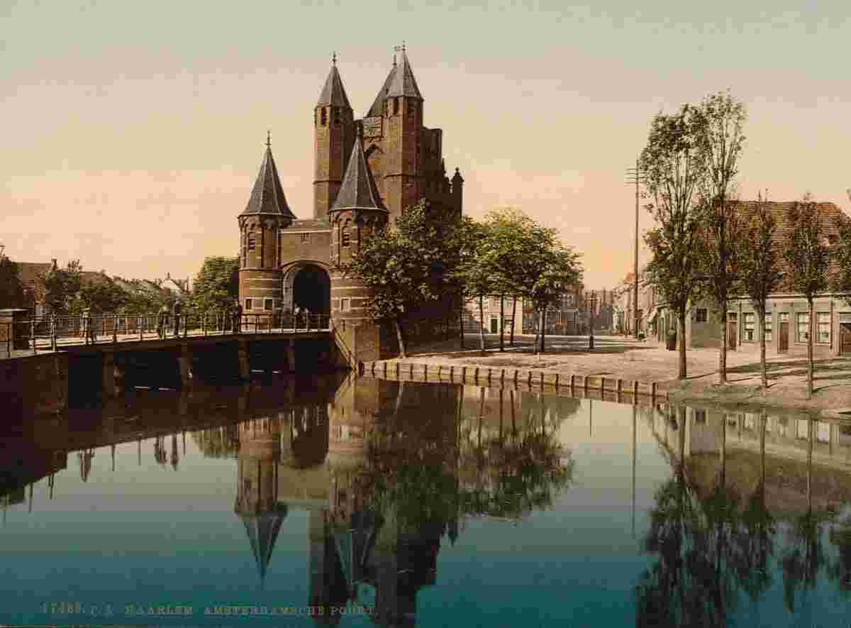Amsterdam. Amsterdam Gate, Haarlem, circa 1890