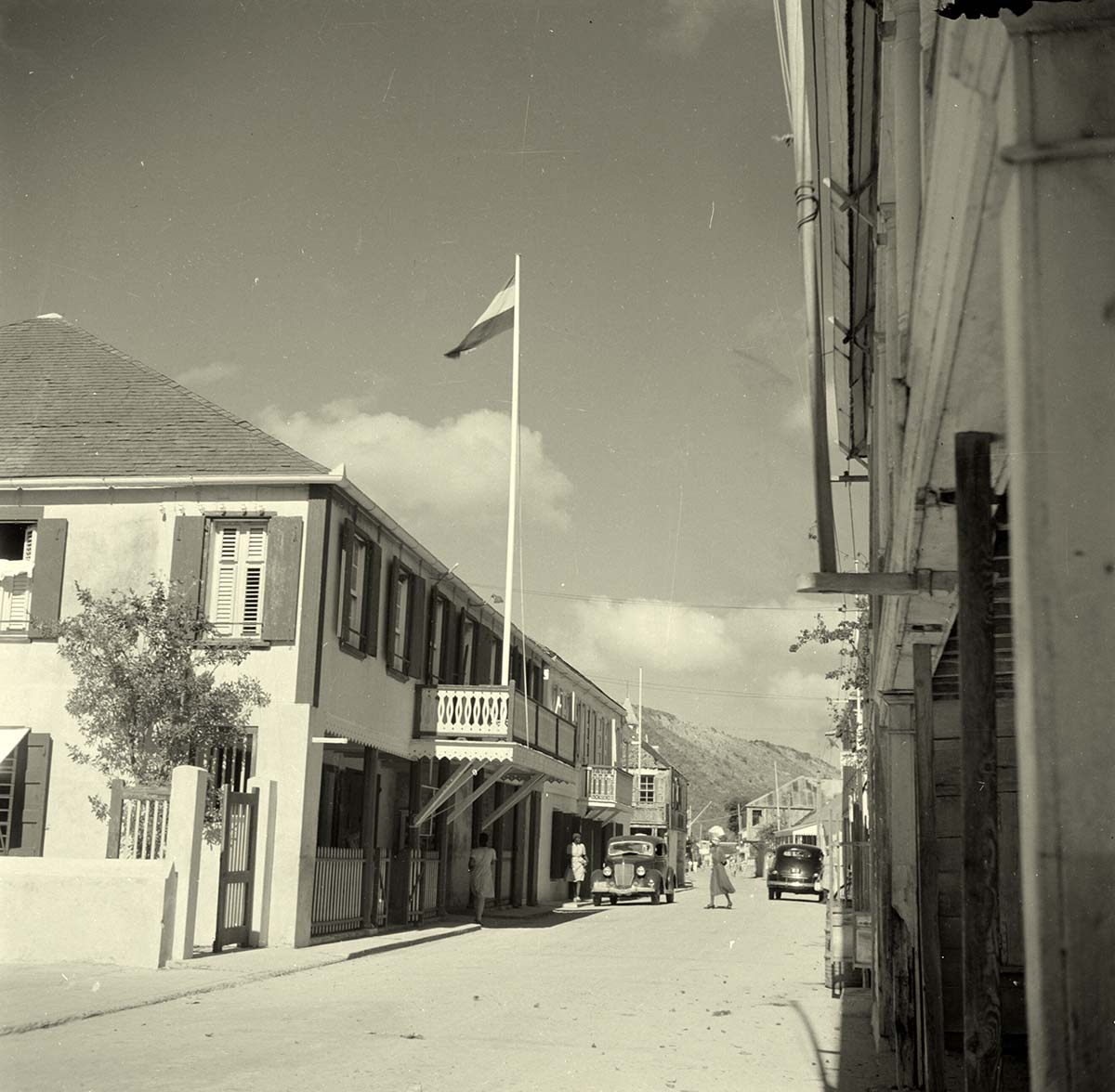 Philipsburg. De Voorstraat, 1947
