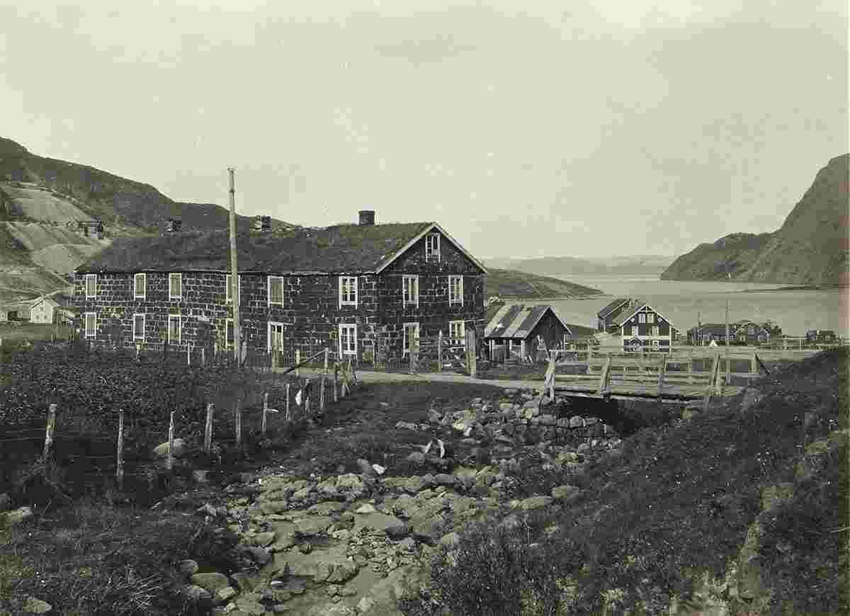 Alta. Copperworks in Kåfjord, 1931