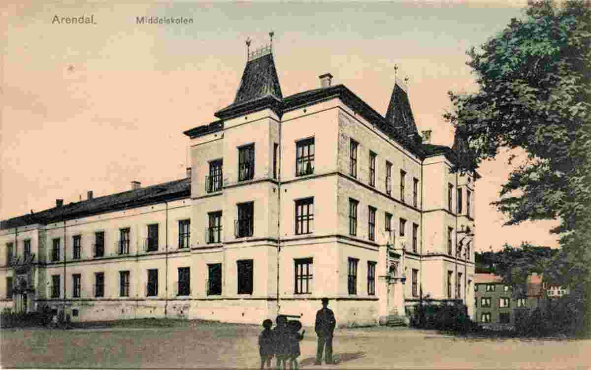 Arendal. High School, 1907