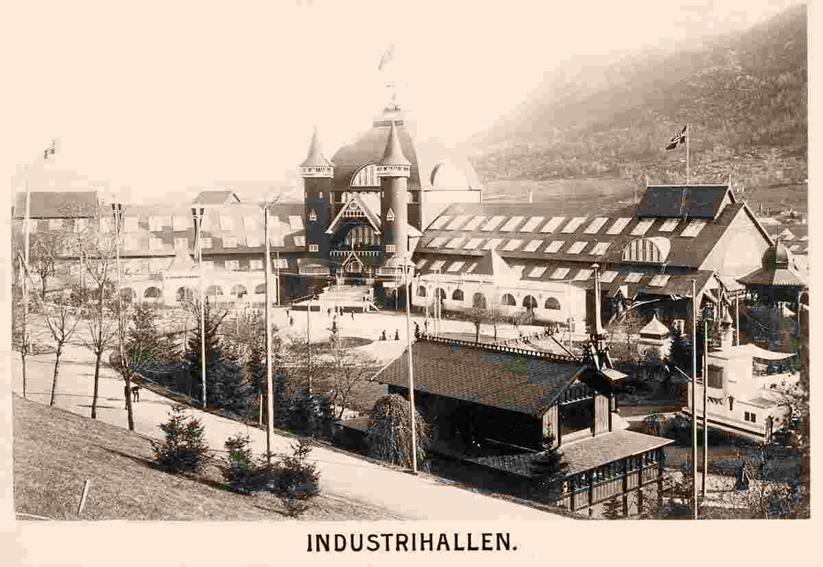 Bergen. Exhibition 1898, Industry hall