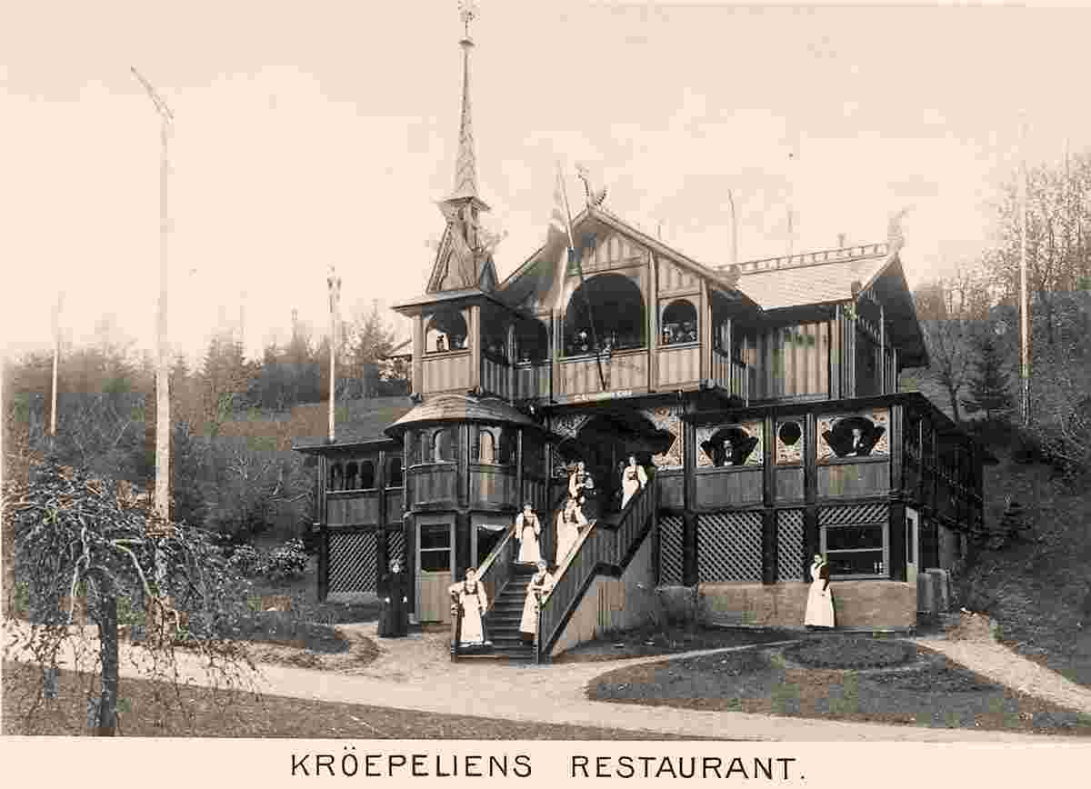 Bergen. Exhibition 1898, Kröpelien restaurant