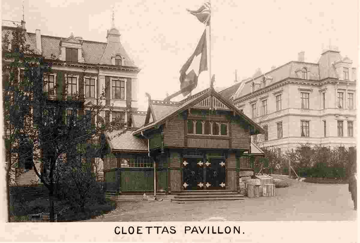 Bergen. Cloetta's pavilion, 1898