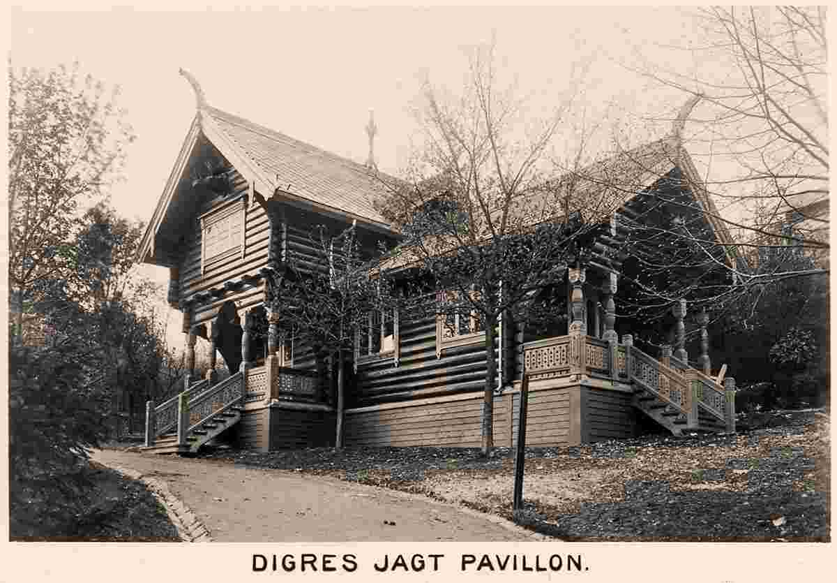 Bergen. Hunting pavilion of Jacob Larsen Digre, 1898