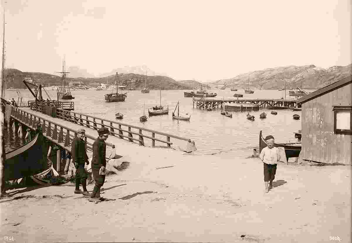 Bodø. Harbour, 1903