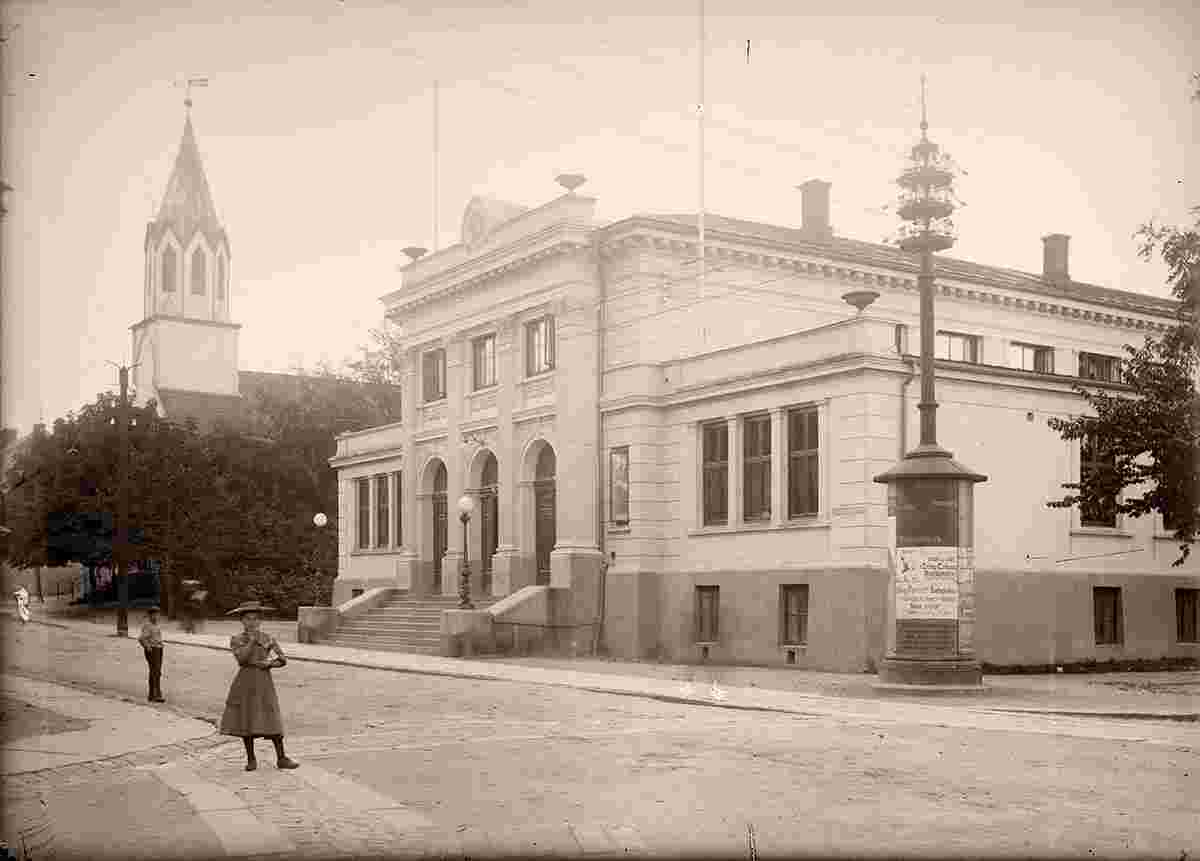 Fredrikstad. City building, between 1900 and 1925