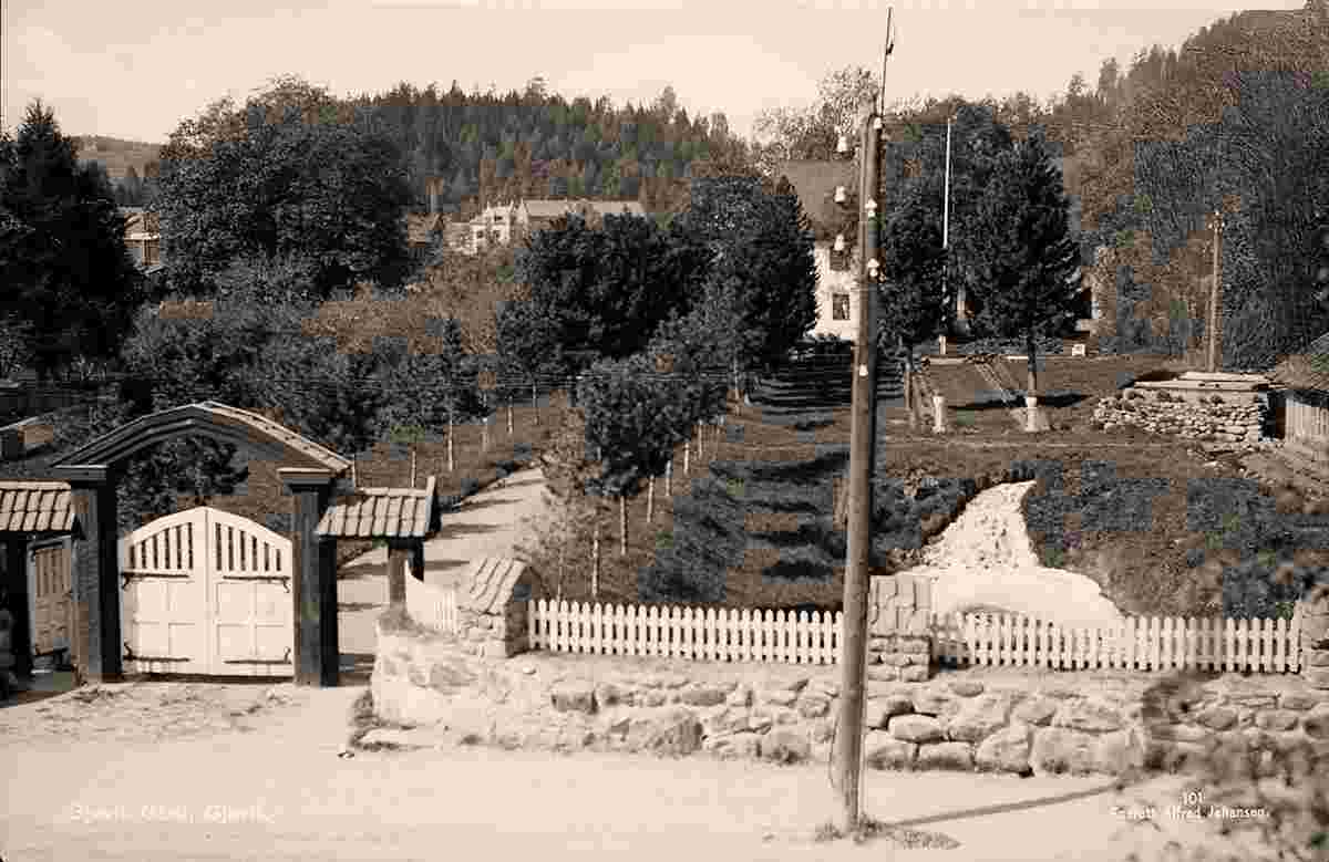 Gjøvik. Farm, between 1900 and 1950