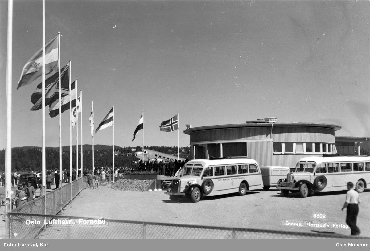 Oslo (Kristiania, Christiania). Airport Fornebu, 1939