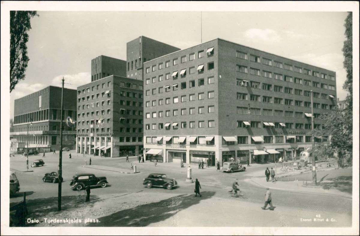 Oslo (Kristiania, Christiania). Tordenskiold Square, 1930