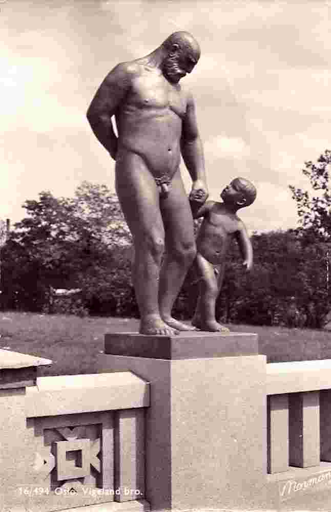 Oslo. Vigeland Park - Statue nu