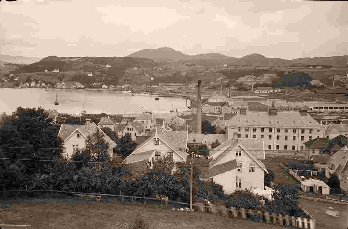 Sandnes. Factory, between 1900 and 1950