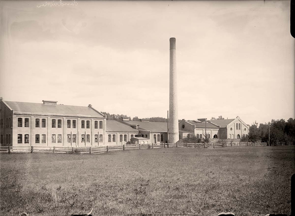 Sandvika. Hamang Paper Factory, between 1907 and 1919