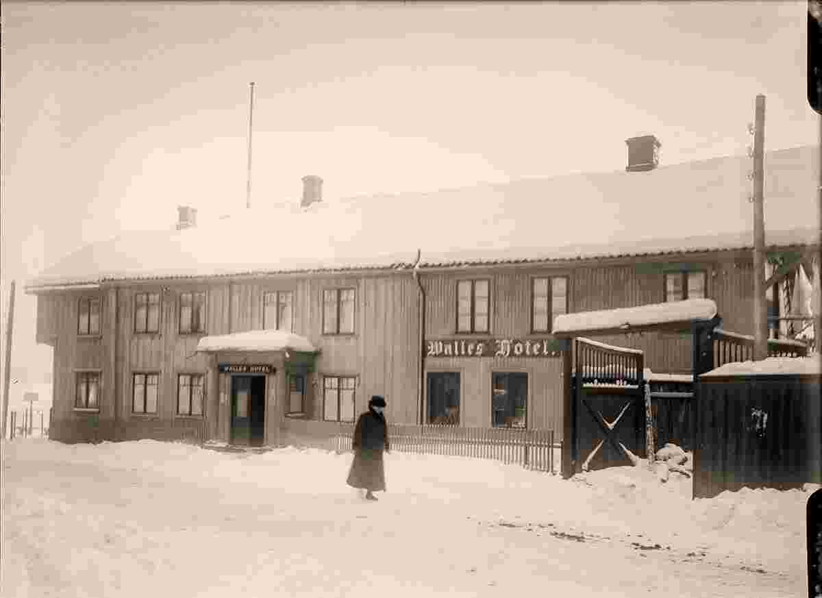 Sandvika. Walles Hotel, between 1900 and 1919