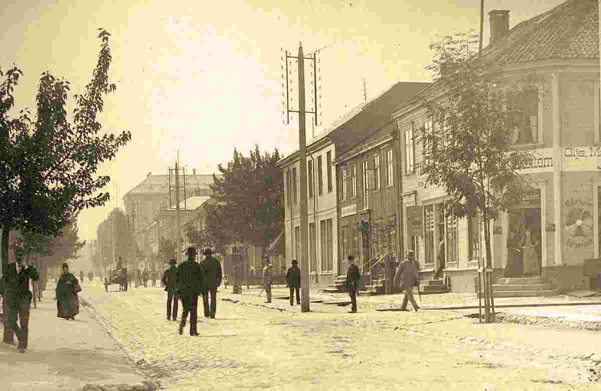 Trondheim. Søndre gate, 1893