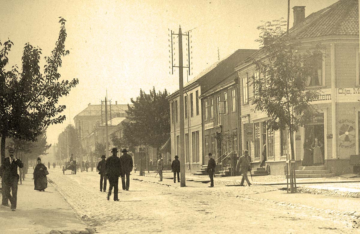Trondheim. Søndre gate, 1893