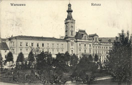 Warsaw. City Hall, 1911