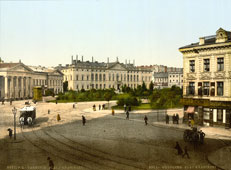 Warsaw. Krasinski Square, circa 1890