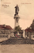 Warsaw. Mickiewicz Monument, 1909