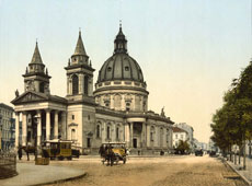 Warsaw. St Alexander's Church, circa 1890