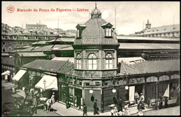 Lisbon. Market on the Figueira Square