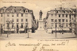 Lisbon. Statue of the Duke of Terceira