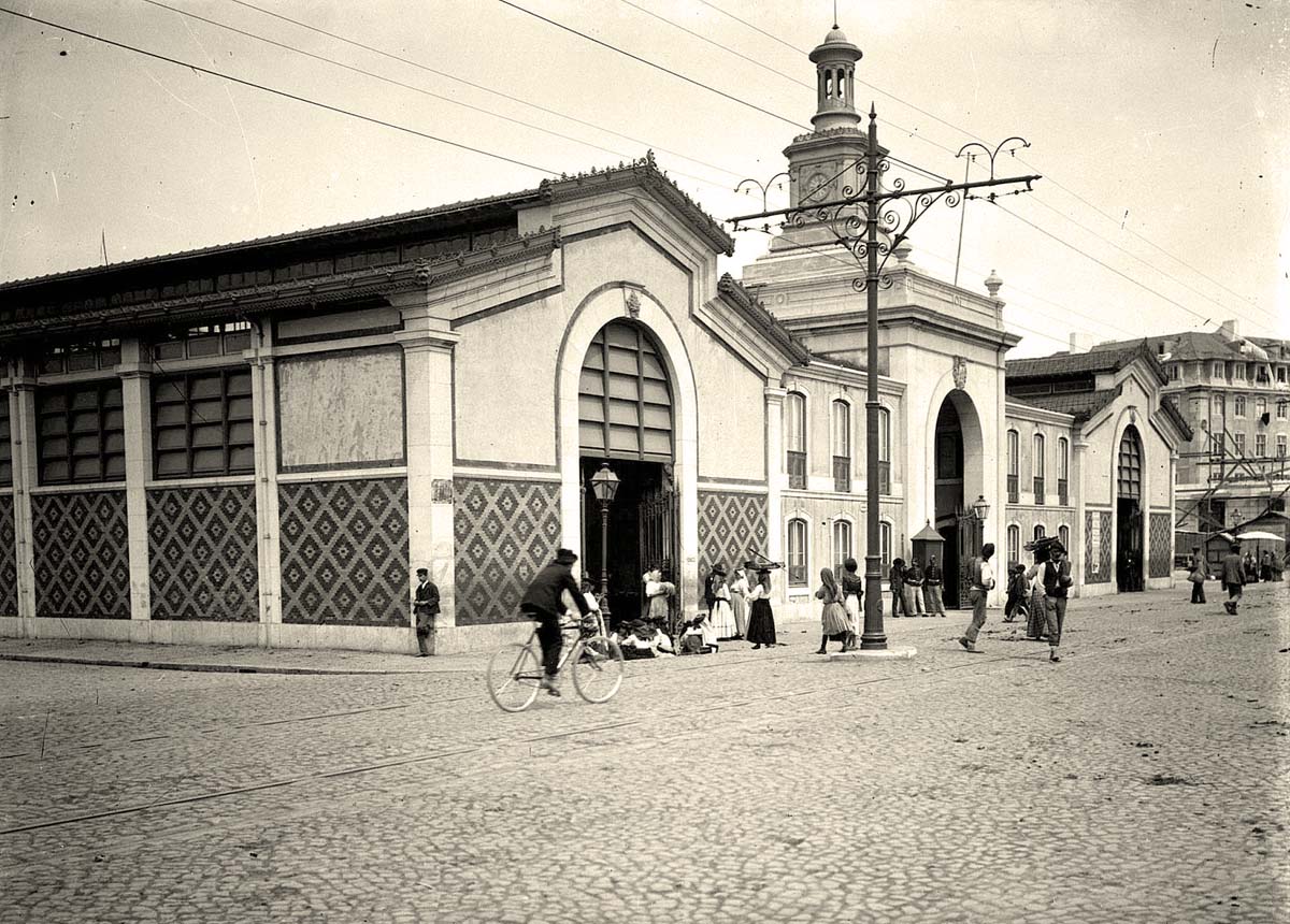 Lisbon. Time Out Market - Mercado da Ribeira on July 24 Avenue, 1901
