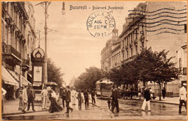 Bucharest. Academy Boulevard, 1911