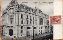 Bucharest. Chamber of Commerce and Stock Exchange, 1912