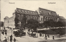 Bucharest. Justice Palace, 1917