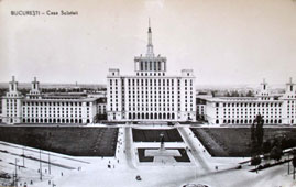 Bucharest. Polygraph Combine 'Casa Scânteii' named I. V. Stalin, built in 1952-56s