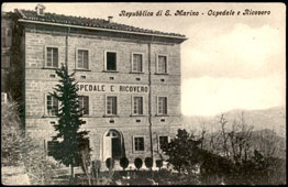 San Marino City. Hospital and Dispenser