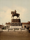 Belgrade. Prince Michael's monument, circa 1890